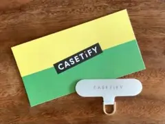 ☆ 新品未開封 CASETiFYストラップカード ゴールド ストラップ