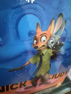 Happyくじ　ズートピア【A賞 セルフィーフィギュア　ニック＆ジュディ】