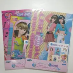 ラブベリ　ラブアンドベリー　ラブ＆ベリー　くじ　セガラッキーくじ　クリアファイル