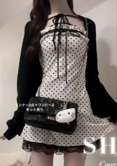 SHEIN ドット バズコーデ 3点セット