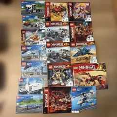 LEGOレゴ純正5kg大量まとめ売説明書付Ninjago Cityミニフィグ多数 