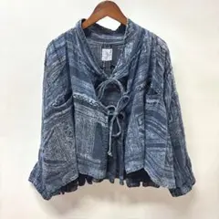 maison de soil ヘンプシャツ インディゴ