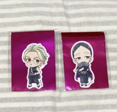 東京リベンジャーズ　渋谷ジャック　ヴィレヴァン　ステッカー　灰谷蘭　灰谷竜胆