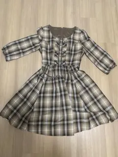 CLEAR IMPRESSION ブラウン系チェック