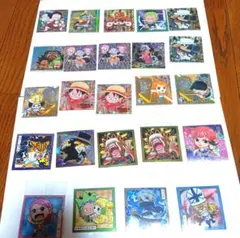 ワンピース デフォルメウエハース　24枚セット シークレット含　美品