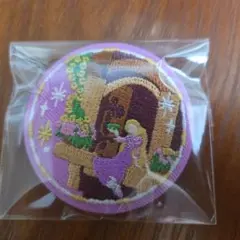 ディズニー 刺繍缶バッチ ラプンツェル