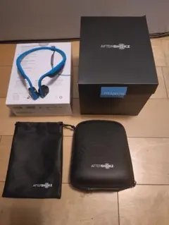 AFTERSHOKZ Titanium 骨伝導イヤホン 青