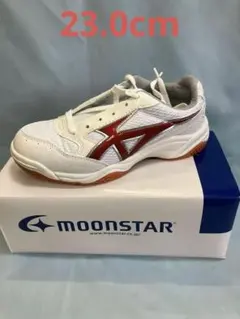 ムーンスター　ジムスターS400 ｗ/レッド23.0cm 新品未使用　　3749