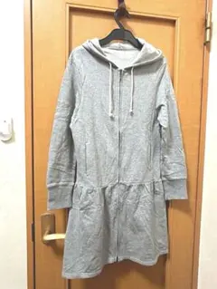 ＊お値下げ＊フェリシモ＊フルジップロングパーカー＊ワンピース（未使用）