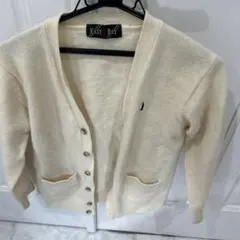 EAST BOY クリーム色カーディガン