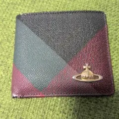 あ*い様 ヴィヴィアンウェストウッド 二つ折り財布 マルチカラー