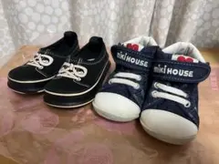 miki HOUSE ファーストシューズ 13.0cm ネイビー