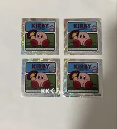 星のカービィ コラボ 阪急電車 ホログラムステッカー 4枚セット