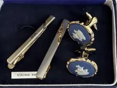 ウェッジウッド、カフス　ジバンシーケンゾータイピン　3点まとめ売り