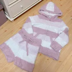 【新品タグ付き】gelato pique ジェラート3ボーダーパーカ 上下セット