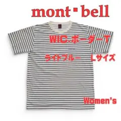 モンベル mont-bell WIC.ボーダーT Women’s Lサイズ