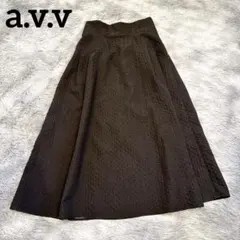ANAYI メタリッククロスカールタックスカート 36 新品未使用 ブラック
