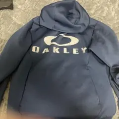Oakley ネイビー フード付きパーカー