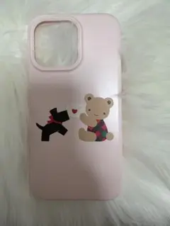 ファミリア iPhone13Pro ケース ピンク