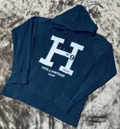 HOLLYWOOD MADE ハリウッドメイド パーカー ブラック M
