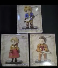ファイナルファンタジータクティクス　ミニチュアフィギュアコレクション　3種