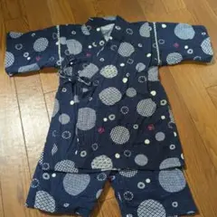 【さくママ様専用】キッズ 水玉模様 甚平セット 120cm
