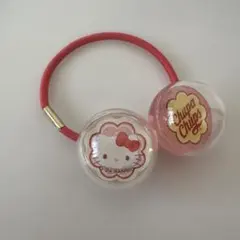 サンリオキャラクターズ シークレットヘアゴム チュッパチャプス ハローキティ