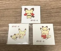 ポケモン　パン シール　ポケピース ピカチュウ ピチュー