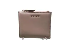 【美品】S'AIME 二つ折り財布 ピンクベージュ 上品 コンパクトのサムネイル