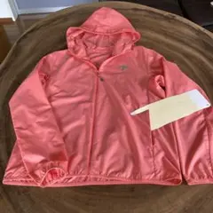 UNIQLO フード付きウィンドブレーカー L ピンク