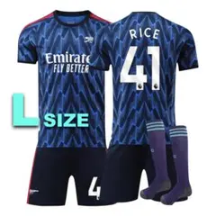 Lサイズ 25-26年 アーセナル ライス ユニフォーム レプリカ