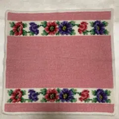 【週末セール】FEILER フェイラー ハンカチ 大判ハンカチ フラワー