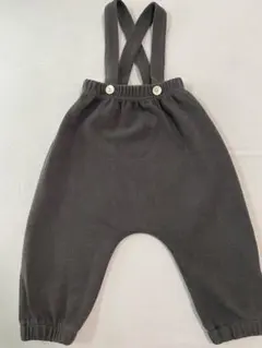 nunbiel サロペット M 80 韓国子供服 オーバーオール ダークグレー