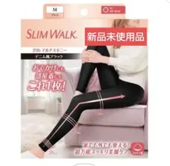SLIM WALK デニム風着圧レギンス Mサイズ
