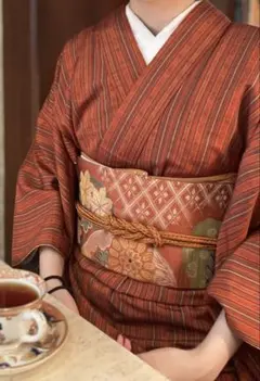 アンティーク帯と着物のセット