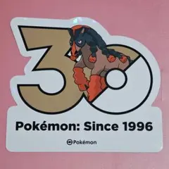 ポケモン　韓国　30周年　ステッカー　バンバドロのサムネイル