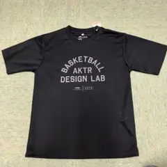 【新品未使用】AKTR × TIGORA バスケTシャツ 130サイズ ブラックのサムネイル