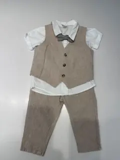 H&M リネンブレンド3アイテムセット80cm