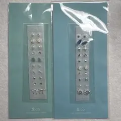 新品&co. 耳つぼジュエリー耳ツボジュエリー耳つぼシール 2セット