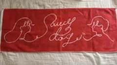 Saucy dog タオル 赤