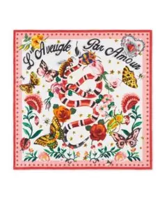 GUCCI ✴︎レア✴︎ミケーレL'Aveugle Par Amour スカーフ - メルカリ