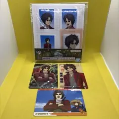 銀魂　ウエハースカード、ステッカー&カード【坂本辰馬】セット