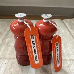 値下げ★レア色♫新品未使用✨ル・クルーゼ　ペッパーミル＆ソルトミル2本セット 2004300_1.jpg
