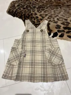 bebeジャンパースカート90cm