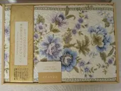 東京西川 の花柄デザインタオルケットのサムネイル