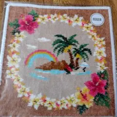 FEILER ビーチと虹のタオルハンカチ