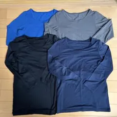 HEATTECH 長袖アンダーシャツ 140サイズ 4色セット　UNIQLO含