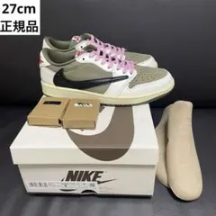 Travis Scott Nike Air Jordan 1 リバースオリーブ
