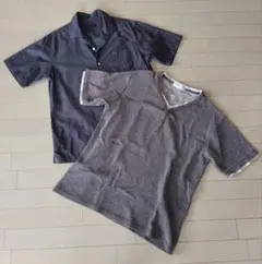 メンズトップス シャツ カットソー 2枚セット