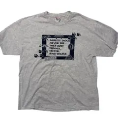 Hanes ヘインズ　アニマルT グレー　Lサイズ
